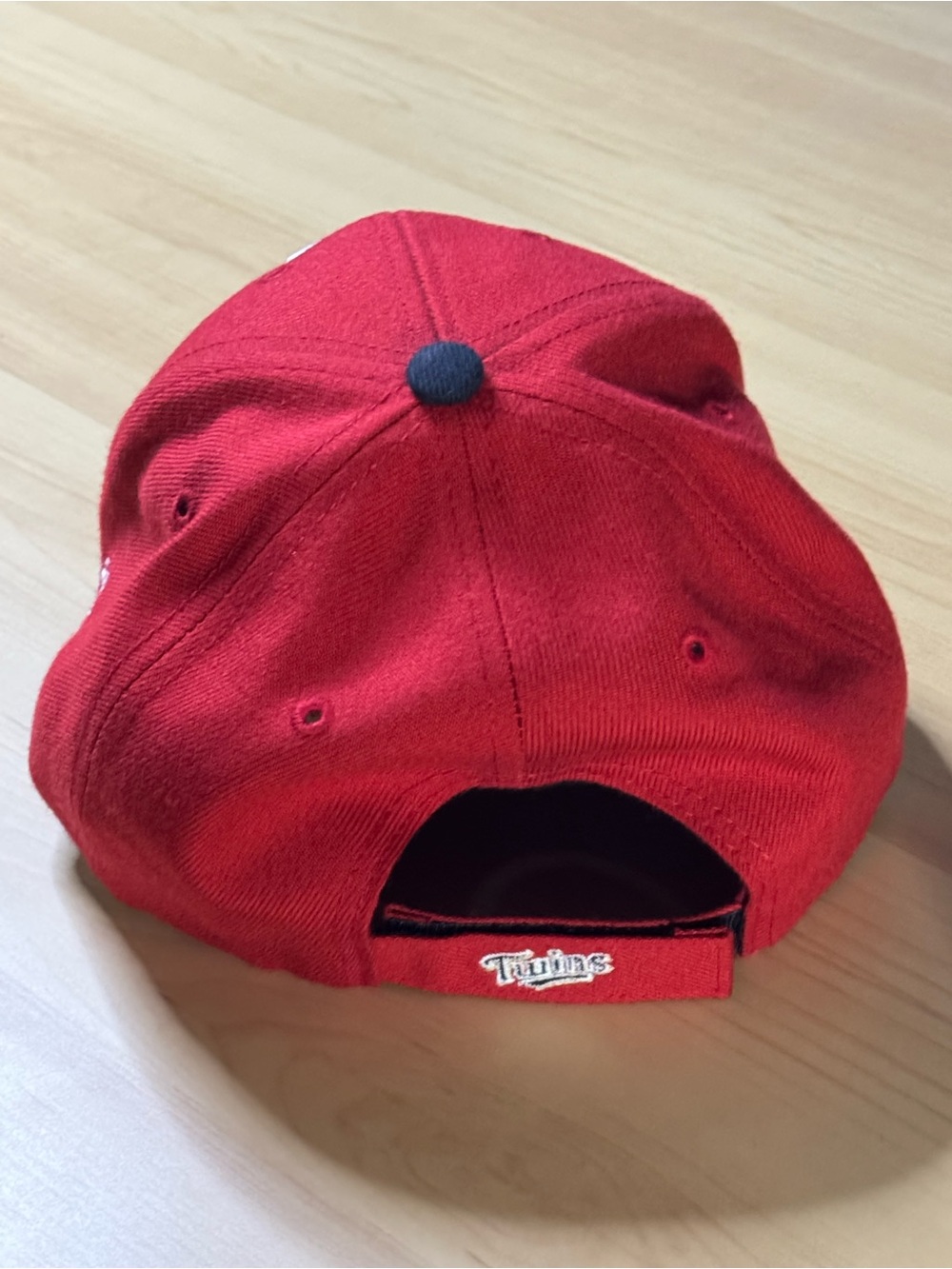 '47 Red and Navy Minnesota Twins Clean Up Cap - Picture 6 of 8